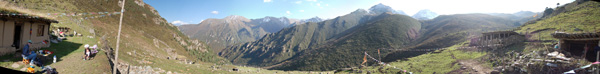 Panorama from Beishan alpine pasture